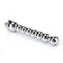 Metal Anal Douche Nozzle Beaded
